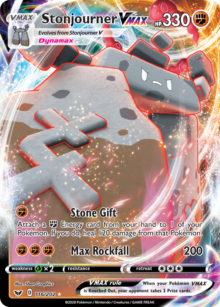 Stonjourner VMAX - Sword & Shield - 116