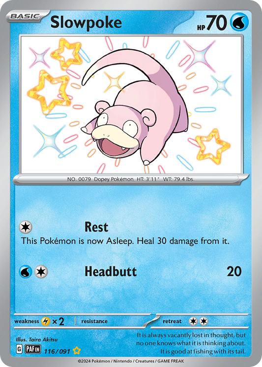 Slowpoke - Paldean Fates - 116
