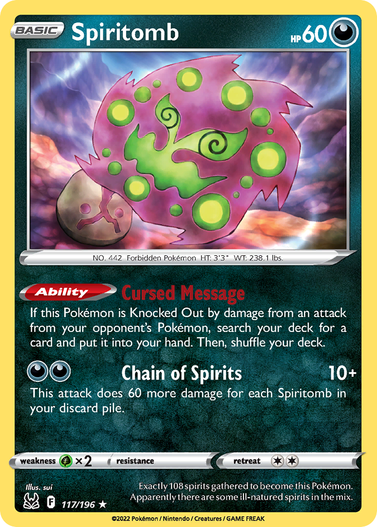 Spiritomb - Lost Origin - 117