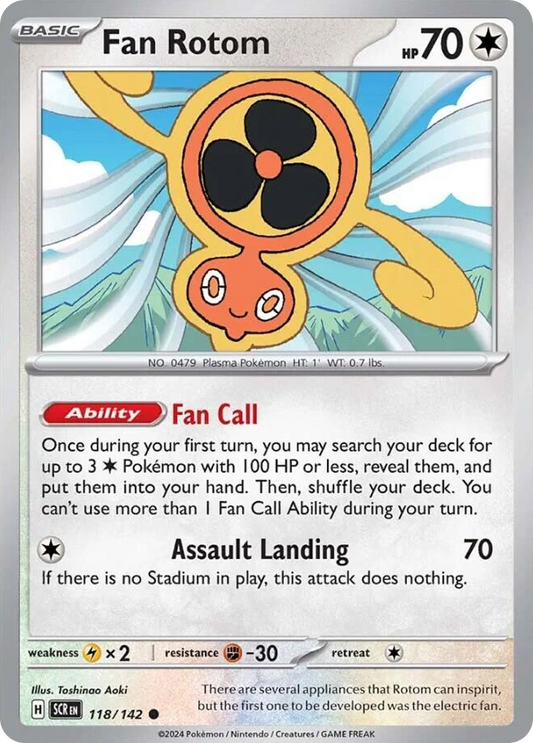 Fan Rotom - Stellar Crown - 118