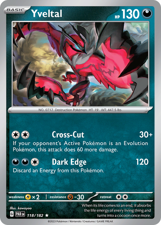 Yveltal - Paradox Rift - 118