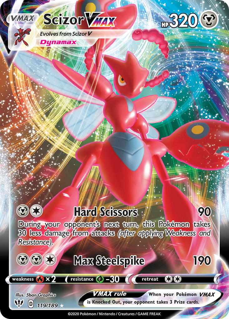Scizor VMAX - Darkness Ablaze - 119