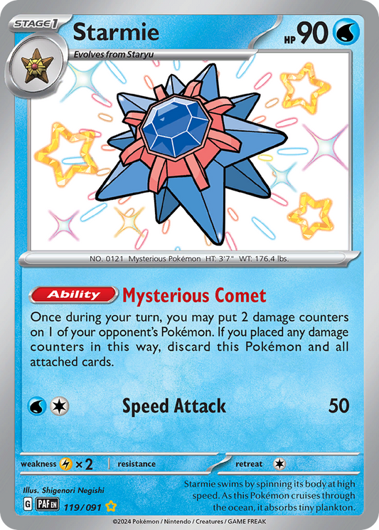 Starmie - Paldean Fates - 119
