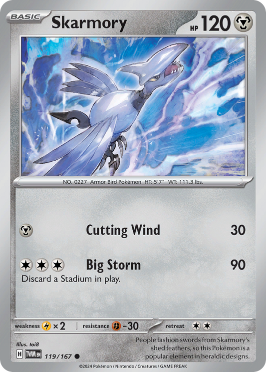 Skarmory - Twilight Masquerade - 119