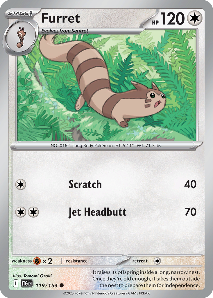 Furret - Journey Together - 119