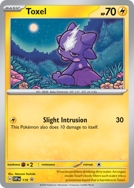Toxel - Scarlet & Violet Promos - 119