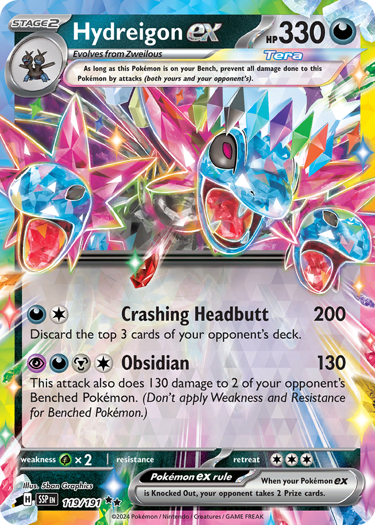 Hydreigon ex - Surging Sparks - 119
