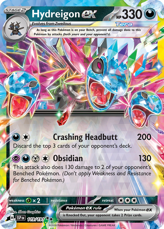 Hydreigon ex - Surging Sparks - 119