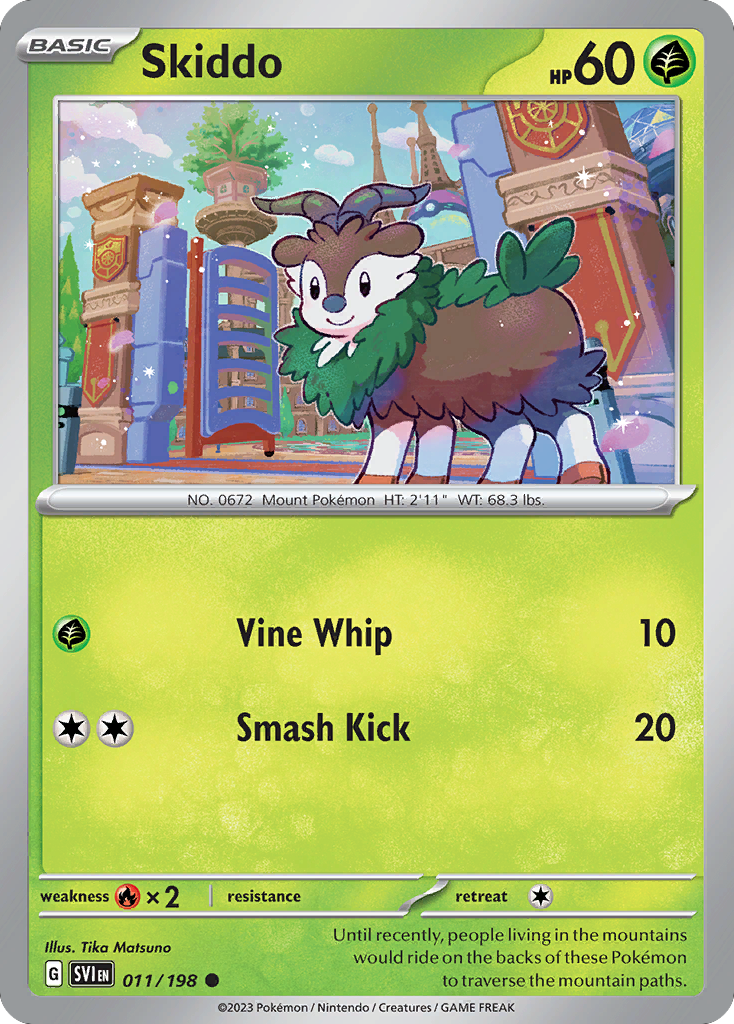 Skiddo - Scarlet & Violet - 011