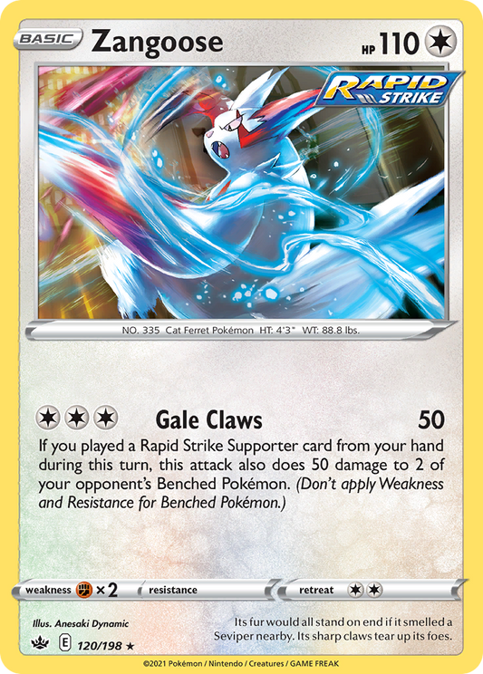 Zangoose - Chilling Reign - 120