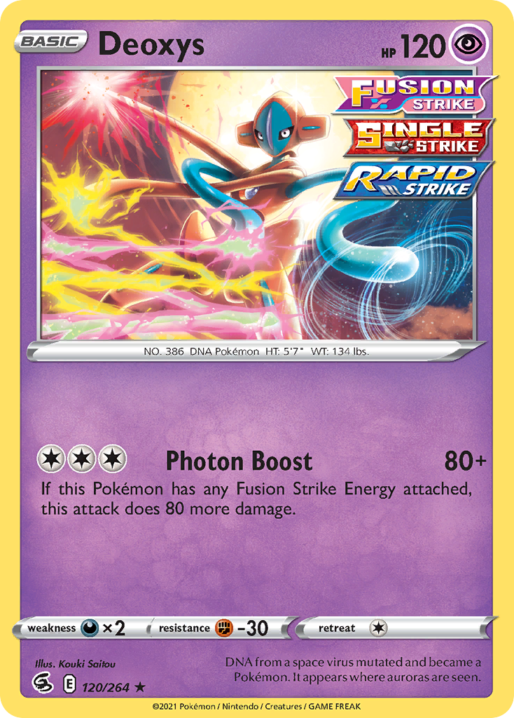 Deoxys - Fusion Strike - 120