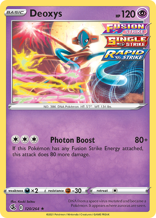 Deoxys - Fusion Strike - 120