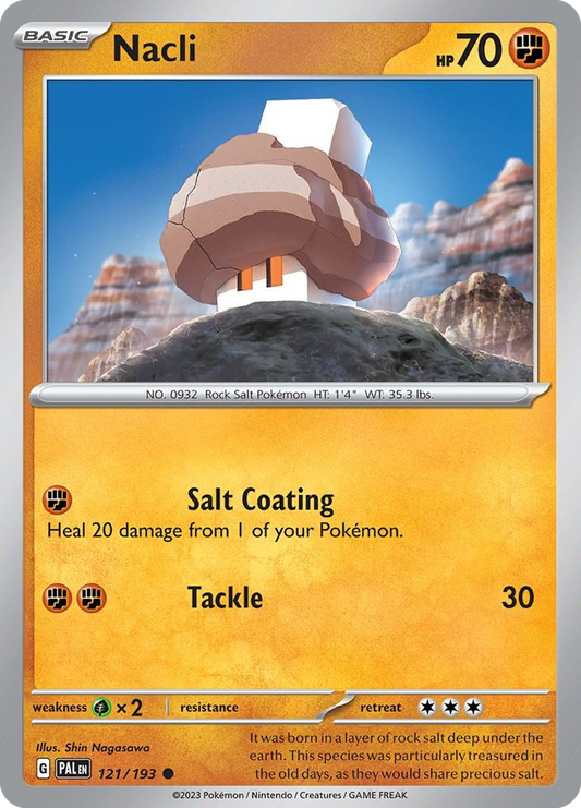 Nacli - Paldea Evolved - 121
