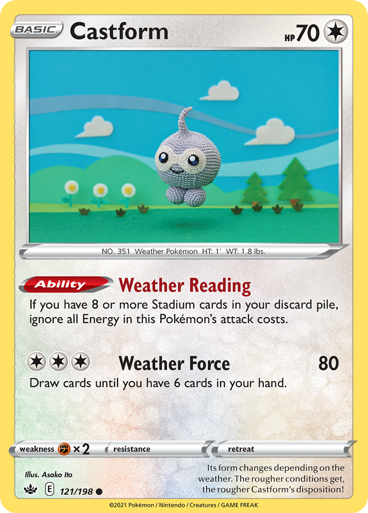 Castform - Chilling Reign - 121