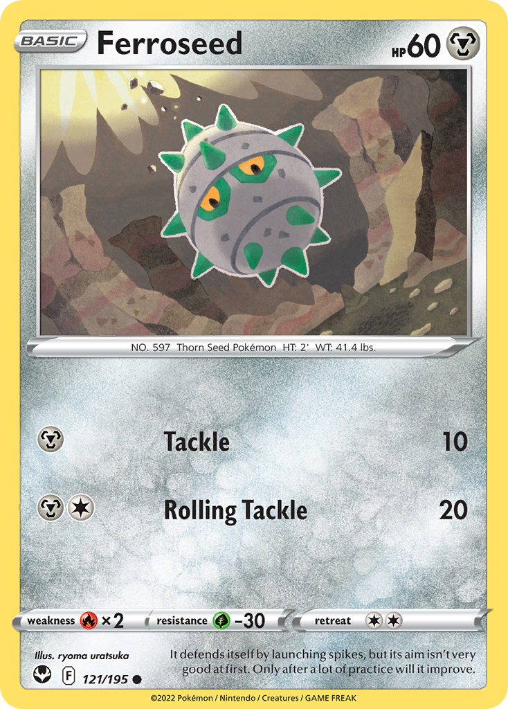 Ferroseed - Silver Tempest - 121