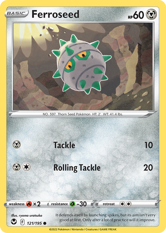 Ferroseed - Silver Tempest - 121