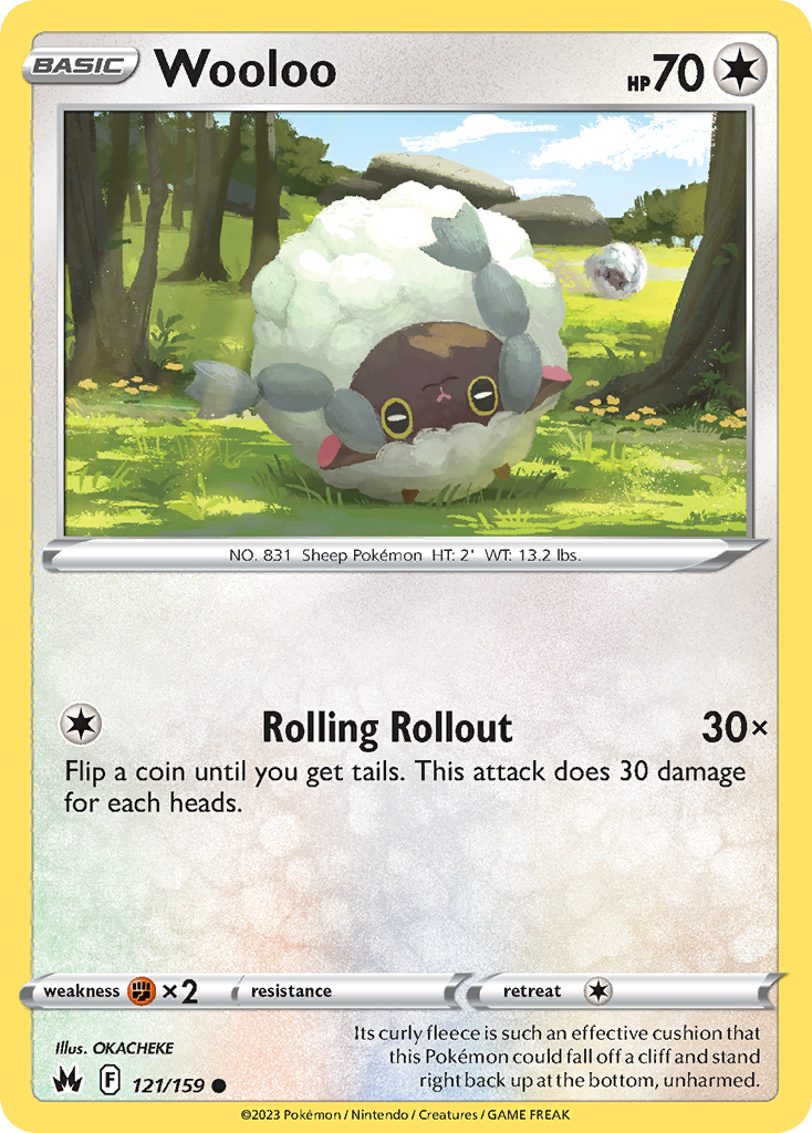 Wooloo - Crown Zenith - 121
