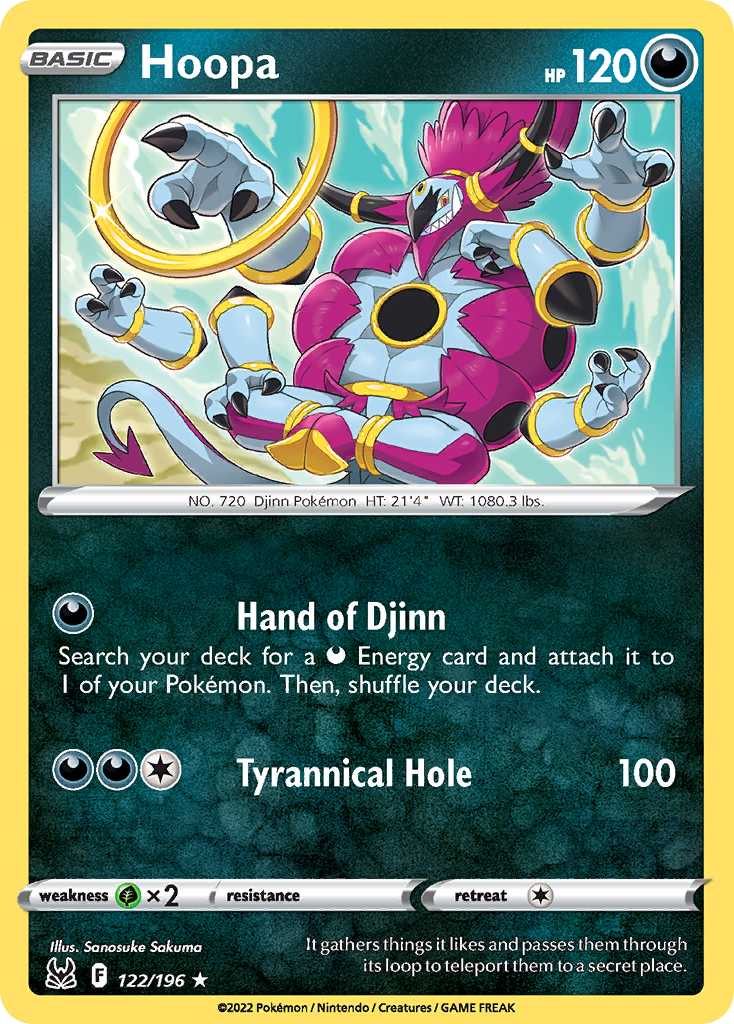 Hoopa - Lost Origin - 122