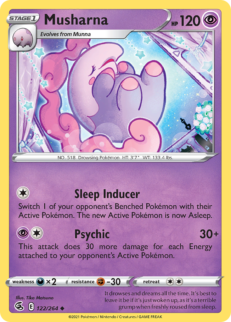 Musharna - Fusion Strike - 122