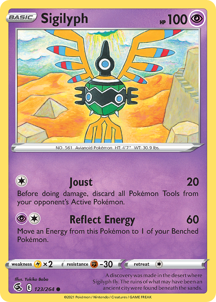 Sigilyph - Fusion Strike - 123