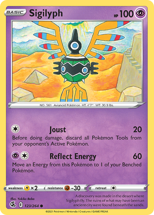 Sigilyph - Fusion Strike - 123