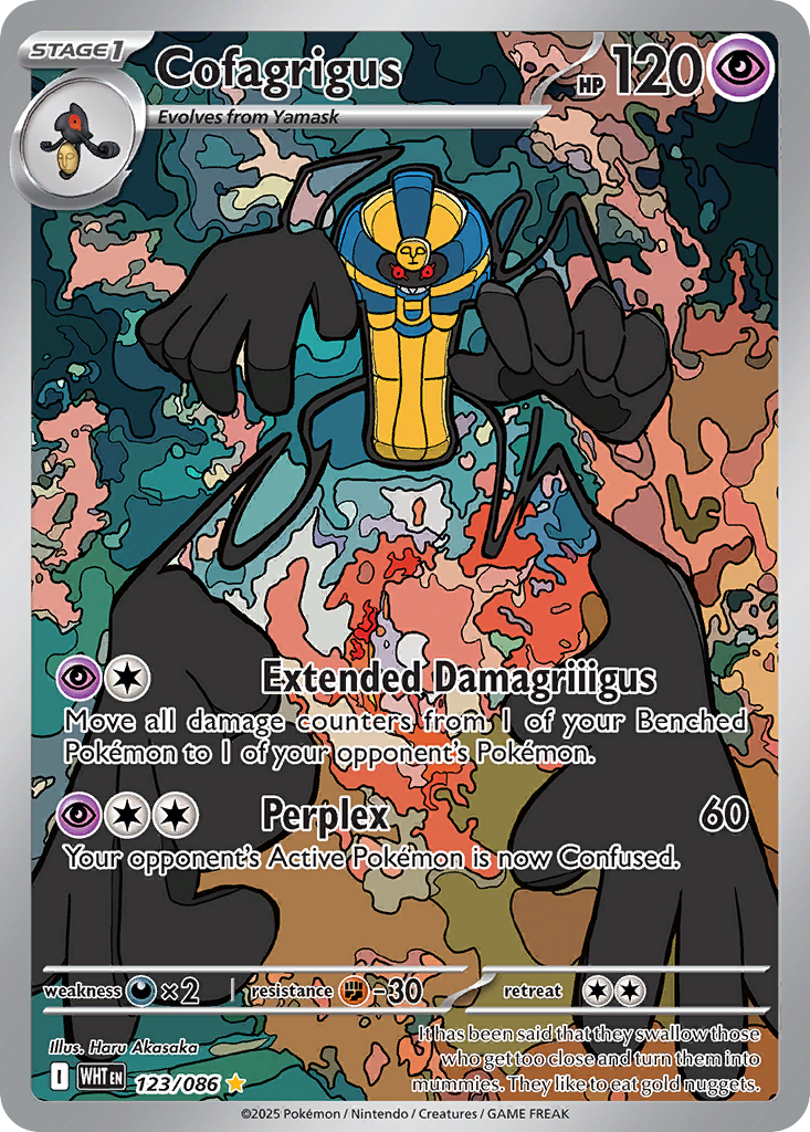 Cofagrigus - White Flare - 123