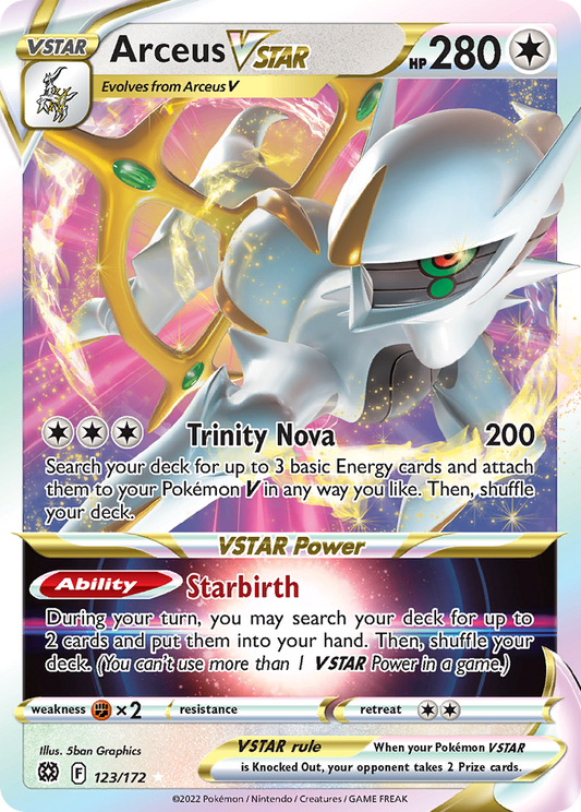 Arceus VSTAR - Brilliant Stars - 123