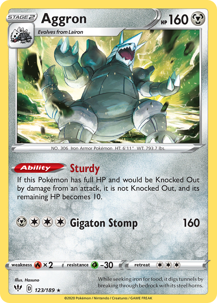 Aggron - Darkness Ablaze - 123