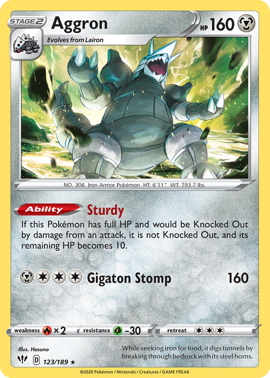 Aggron - Darkness Ablaze - 123