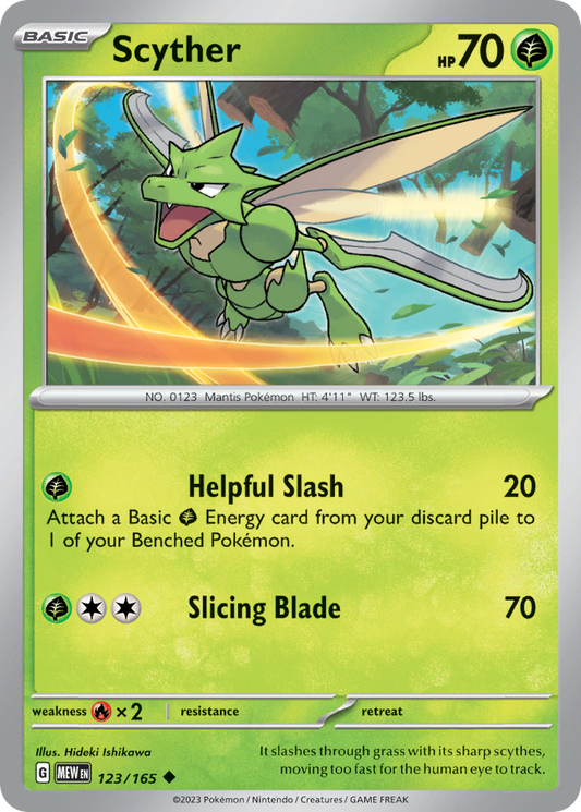 Scyther - 151 - 123