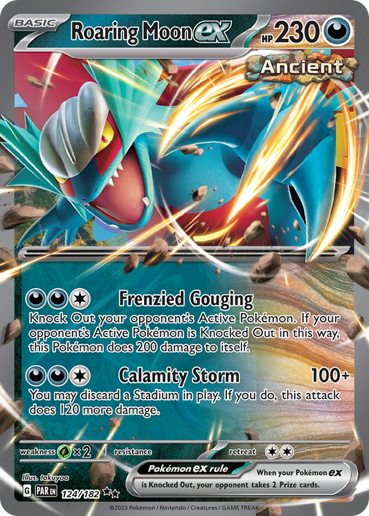Roaring Moon ex - Paradox Rift - 124