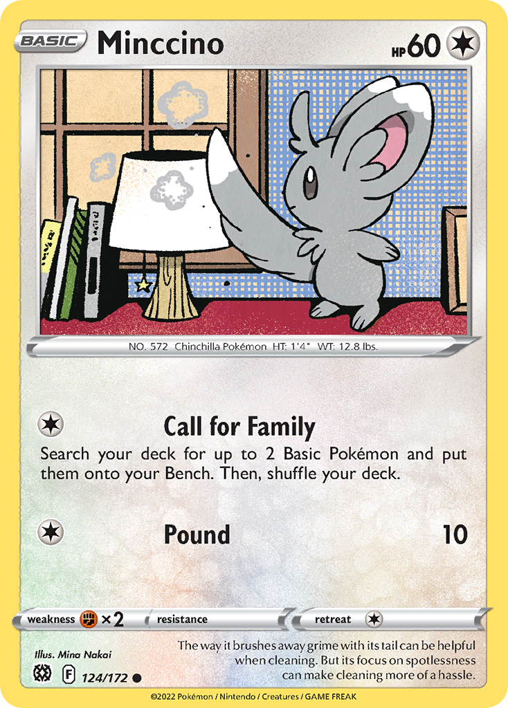 Minccino - Brilliant Stars - 124