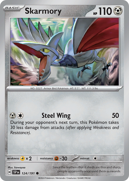 Skarmory - Surging Sparks - 124