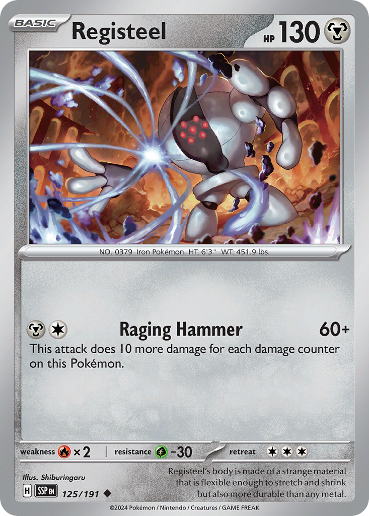 Registeel - Surging Sparks - 125