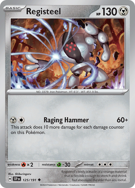 Registeel - Surging Sparks - 125