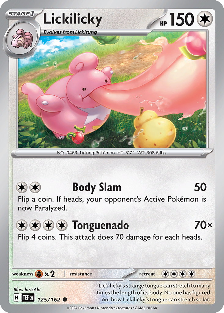 Lickilicky - Temporal Forces - 125