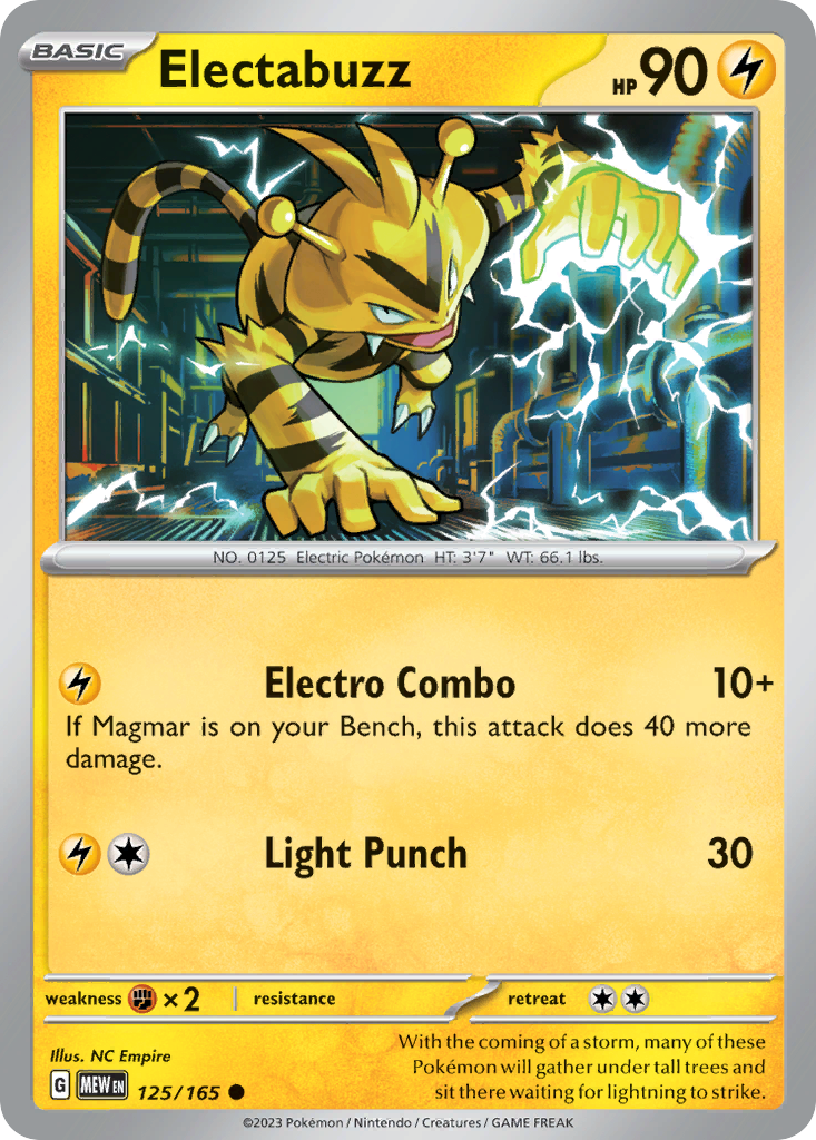 Electabuzz - 151 - 125