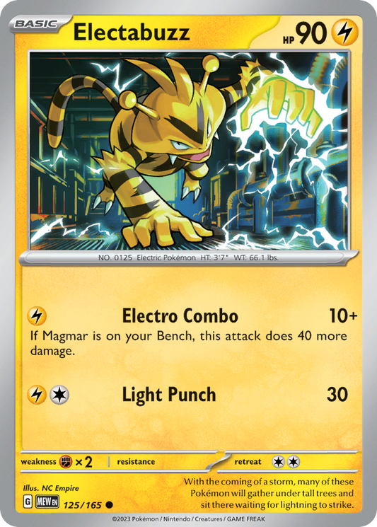 Electabuzz - 151 - 125