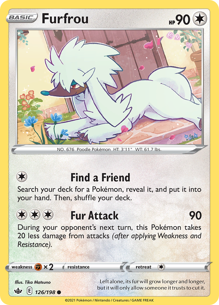 Furfrou - Chilling Reign - 126