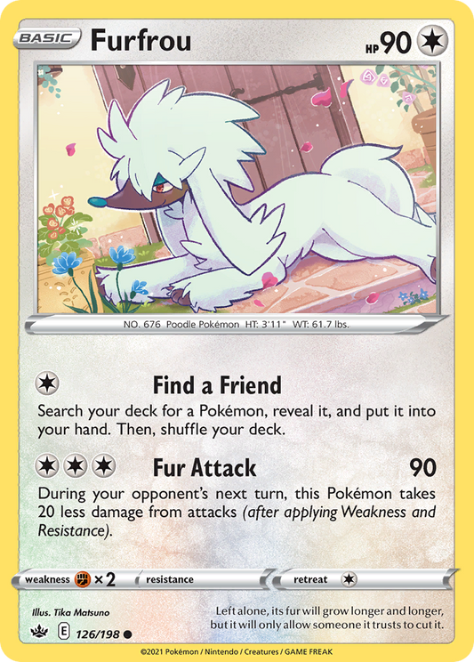 Furfrou - Chilling Reign - 126