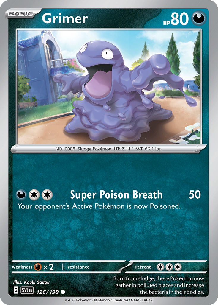 Grimer - Scarlet & Violet - 126
