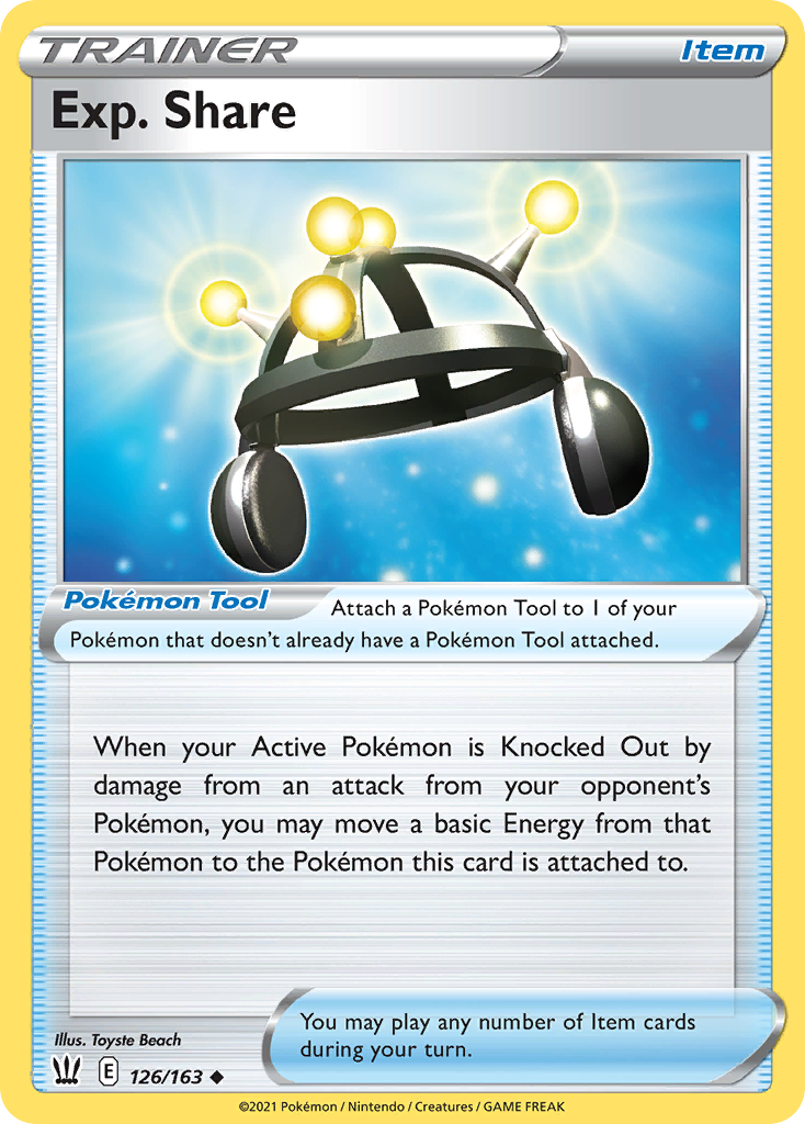 Exp. Share - Battle Styles - 126