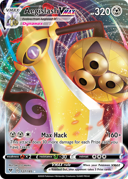 Aegislash VMAX - Vivid Voltage - 127