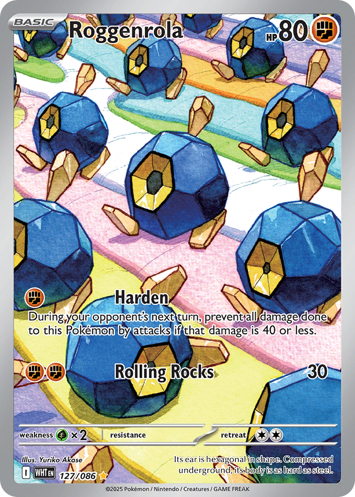 Roggenrola - White Flare - 127