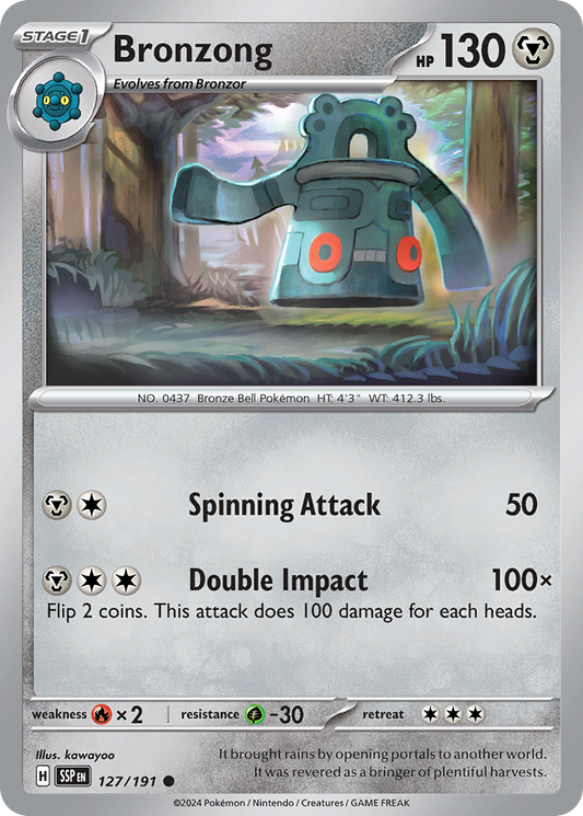 Bronzong - Surging Sparks - 127