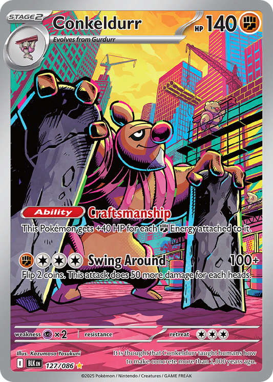 Conkeldurr - Black Bolt - 127