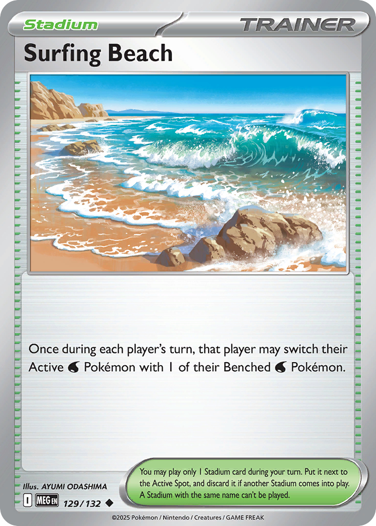 Surfing Beach - Mega Evolution - 129