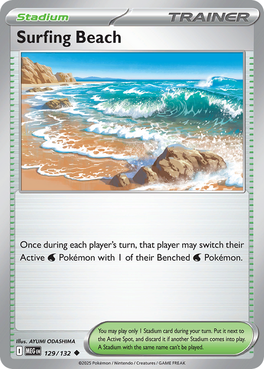 Surfing Beach - Mega Evolution - 129