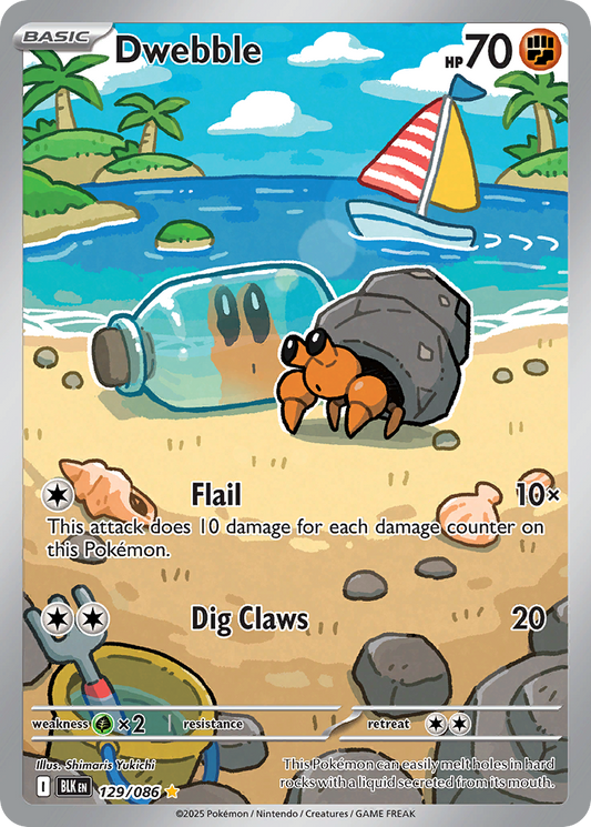 Dwebble - Black Bolt - 129