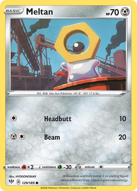 Meltan - Darkness Ablaze - 129
